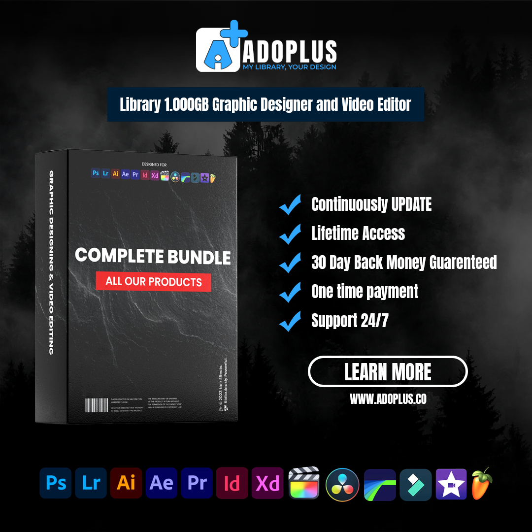 🔻1000GB+🔻 Graphic Design Resources & Video Editors, Continuously UPDATE & Lifetime Free