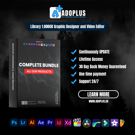 🔻1000GB+🔻 Graphic Design Resources & Video Editors, Continuously UPDATE & Lifetime Free